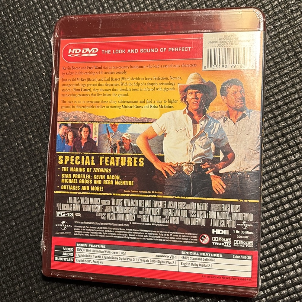 Tremors HD DVD - Picture 2 of 2
